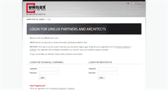 Desktop Screenshot of partner.unilux.de
